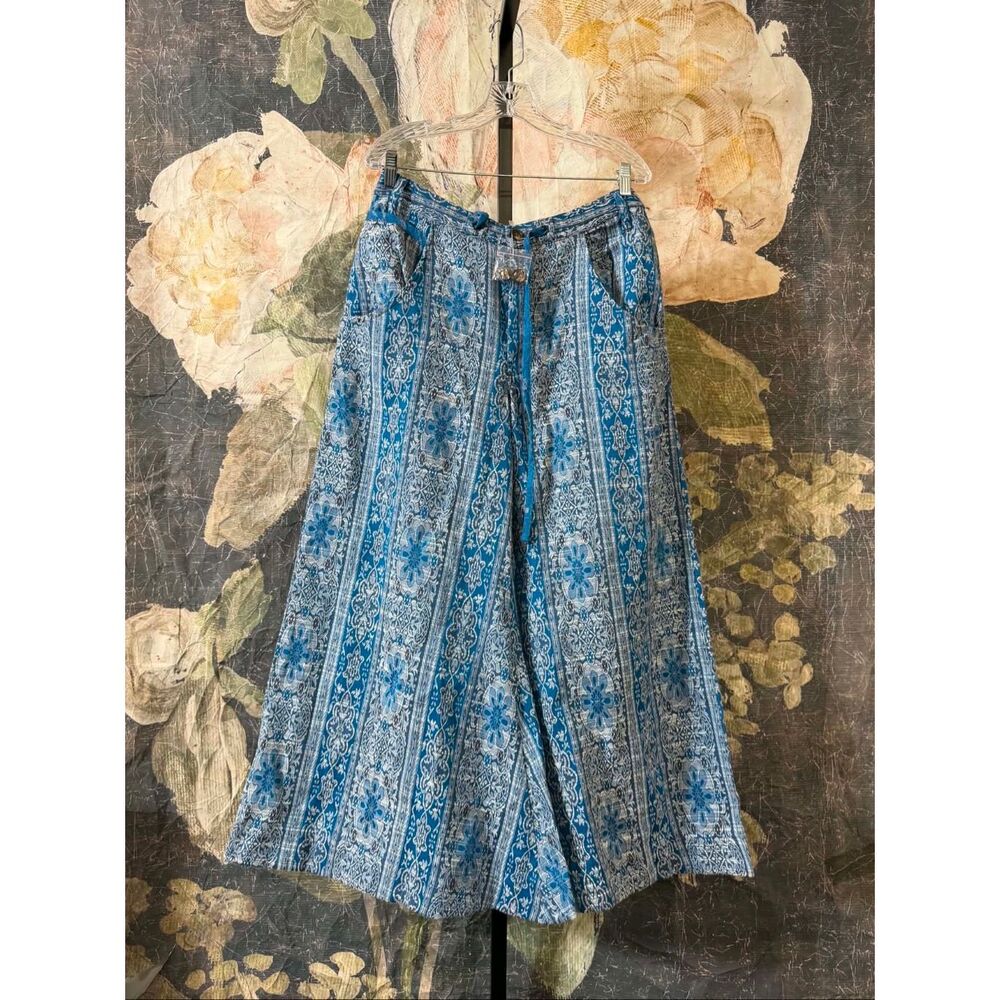 Free People Dahlia Wide-Leg Pants Size 10 - Picture 5 of 11